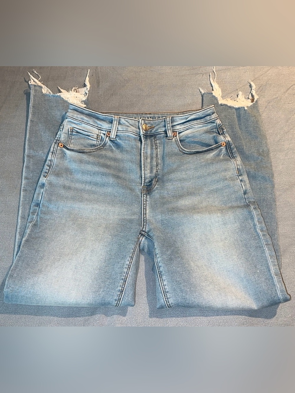 American Eagle Outfitters Light Blue Slim Straight Jeans